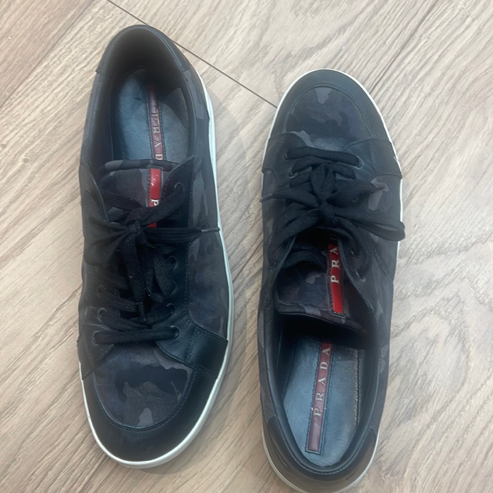Camo black Gucci men shoes